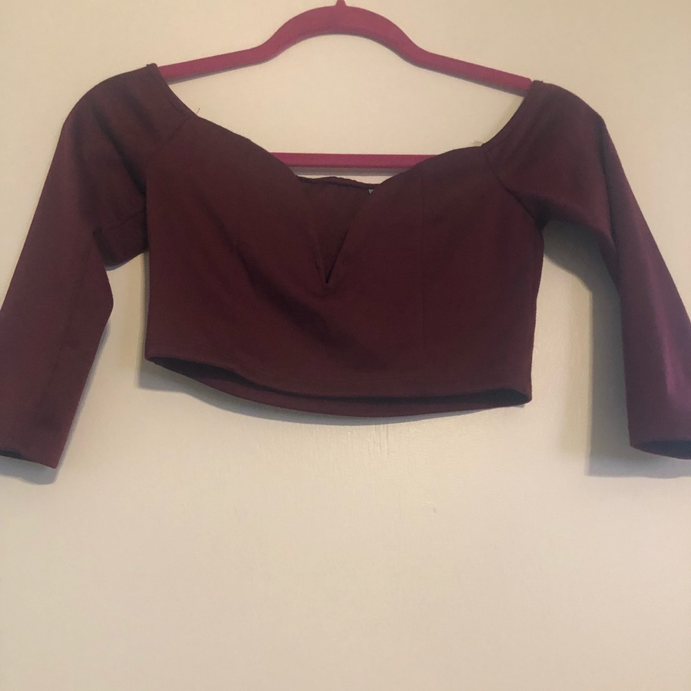 Crop top never used